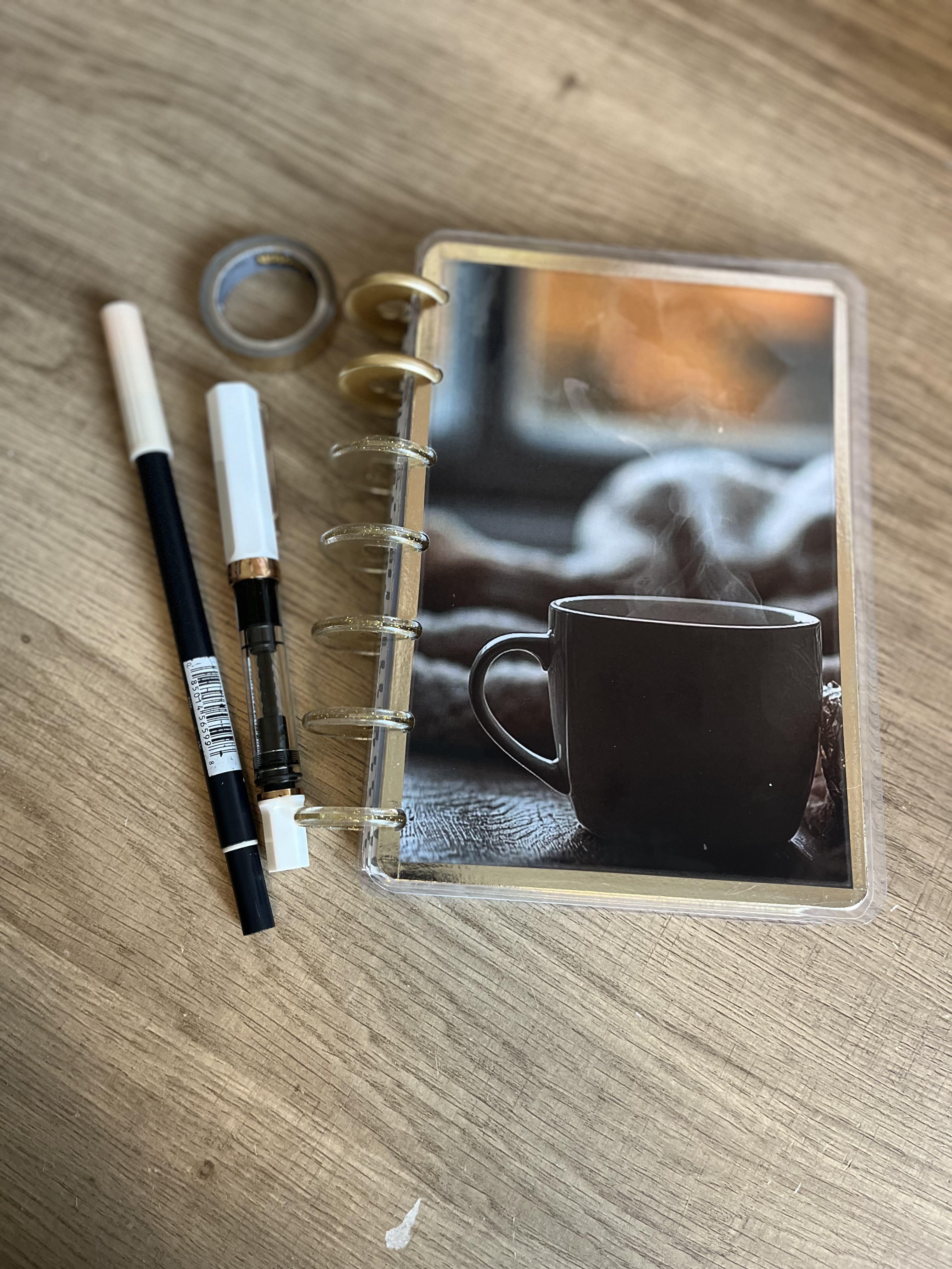 (Various Sizes) Custom Made Disc Bound Planner Covers