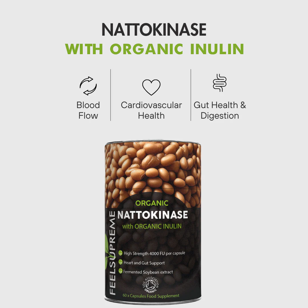 Organic Nattokinase with Organic Inulin