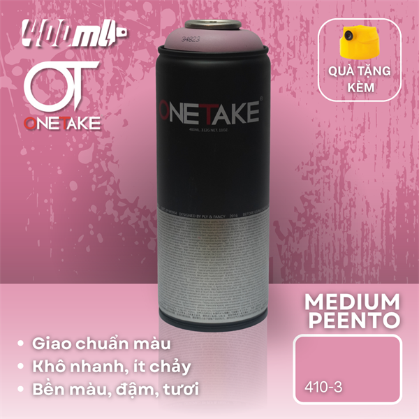 Sơn xịt ONE TAKE 400ml