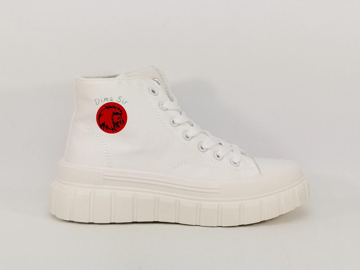 Baskets blanches Dima Sir