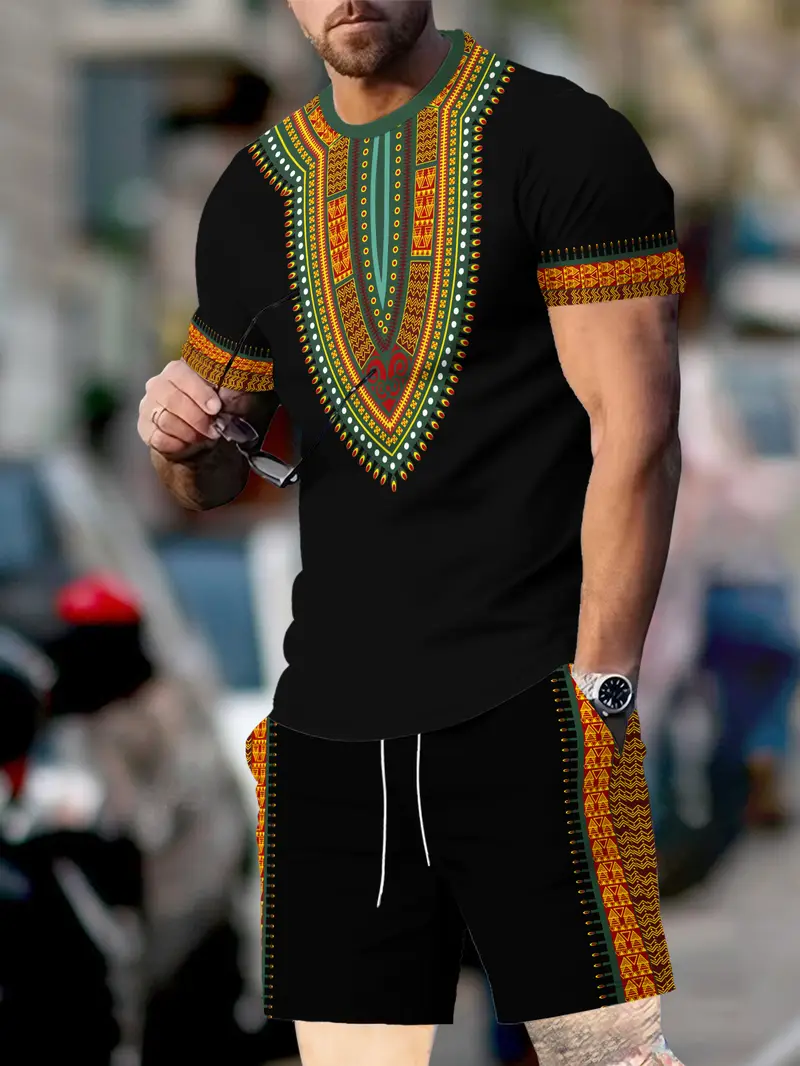 Ensemble imprimé africain pour homme
