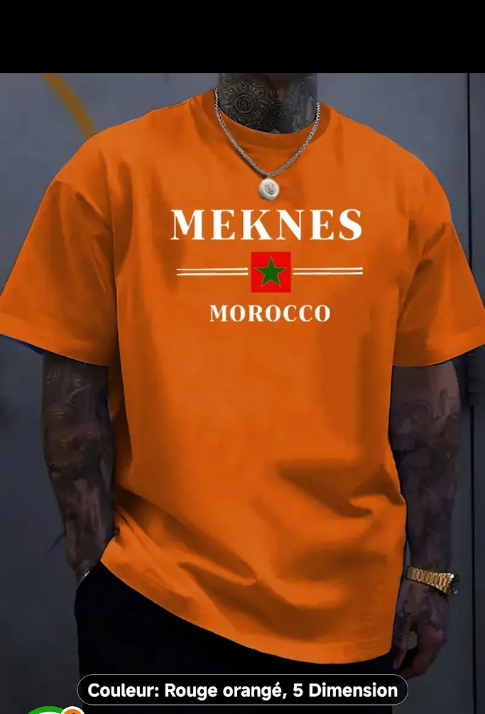 T-shirt a thème ville et pays 