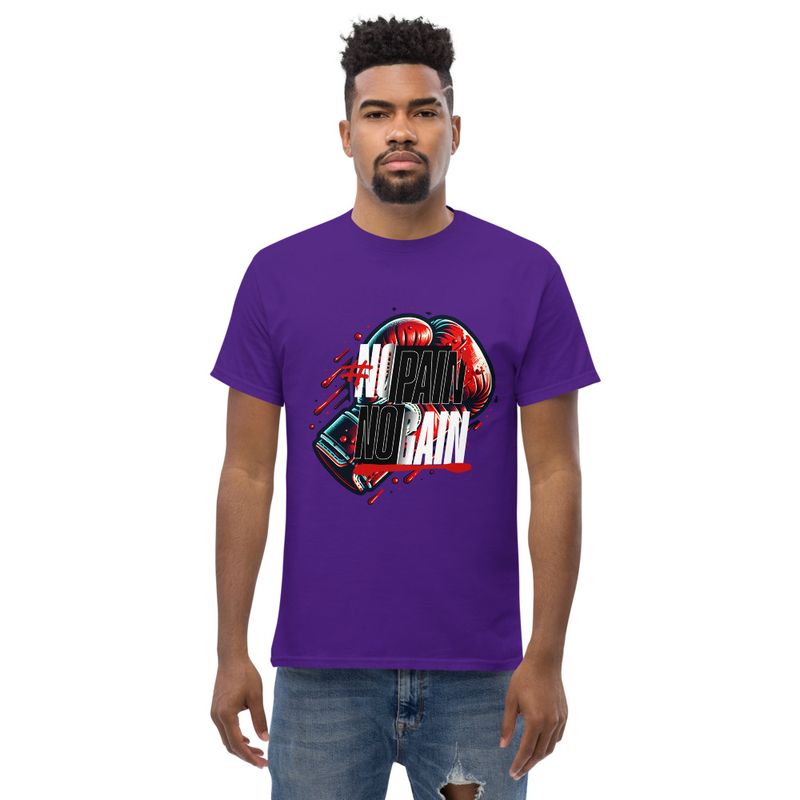 No Pain No Gain Boxing T-Shirt