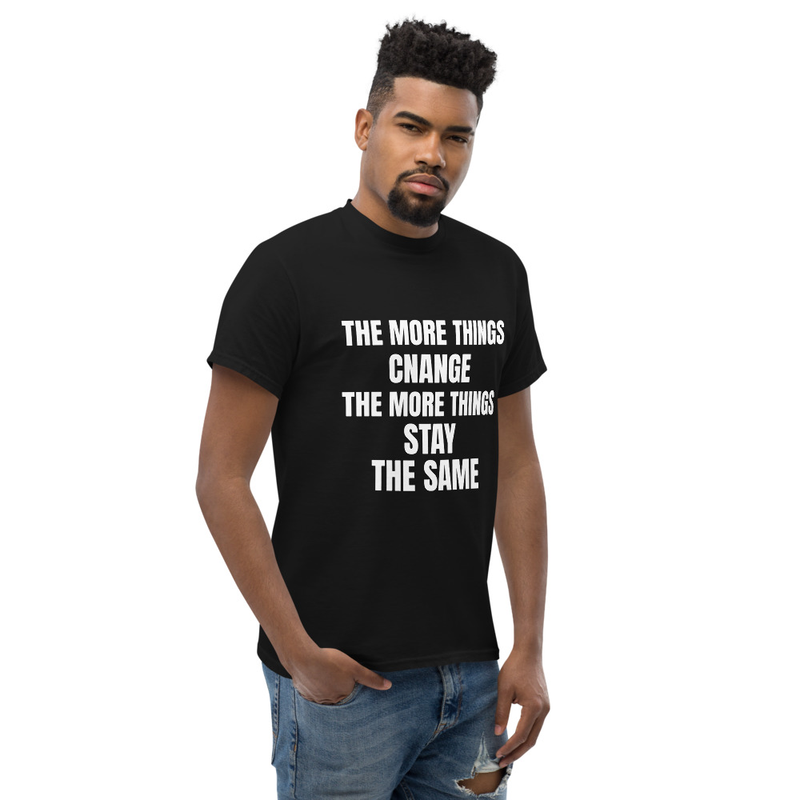 Blue Change Quote T-Shirt Unisex classic tee