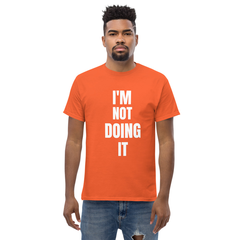 Bold Statement Orange T-Shirt
