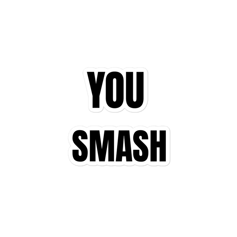 Bubble-free stickers