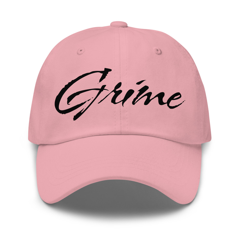 Grime Red Baseball Cap