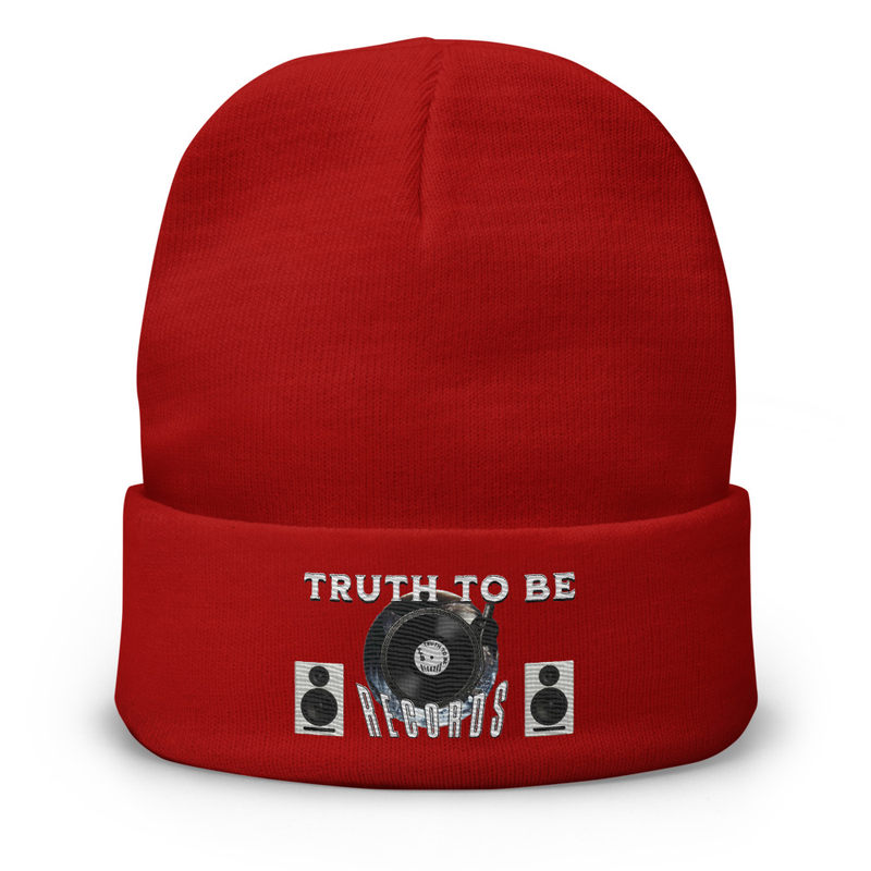 Truth To Be Records Red Beanie