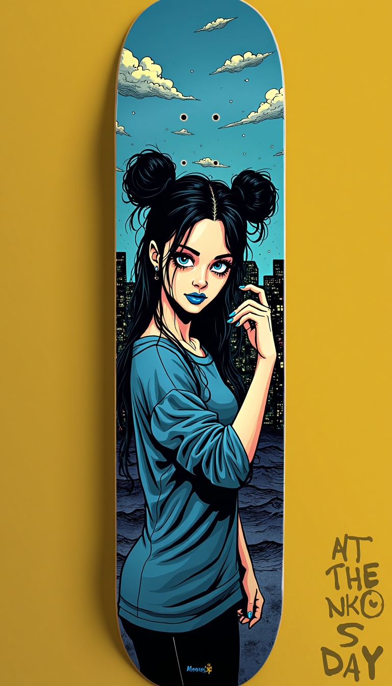 Urban Girl Skateboard Deck