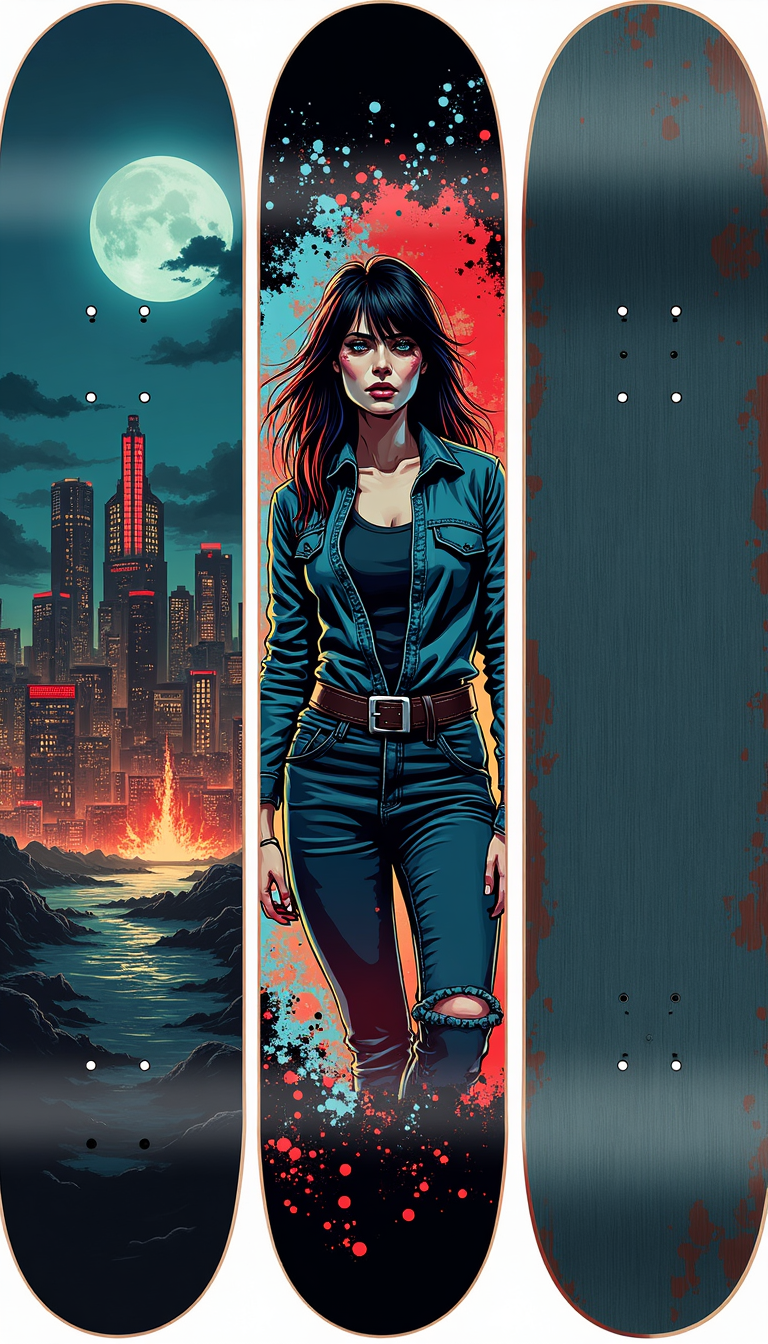 League of Cutthroat Assassins Skateboard Deck