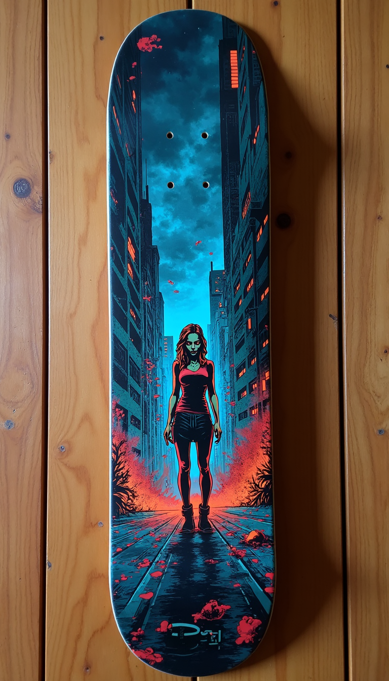 League of Cutthroat Assassins Skateboard Deck
