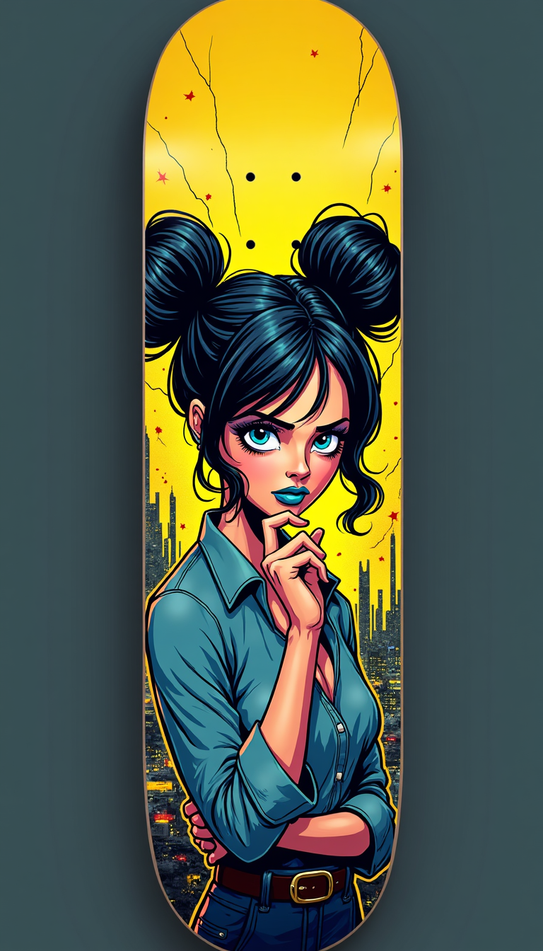 Urban Girl Skateboard Deck