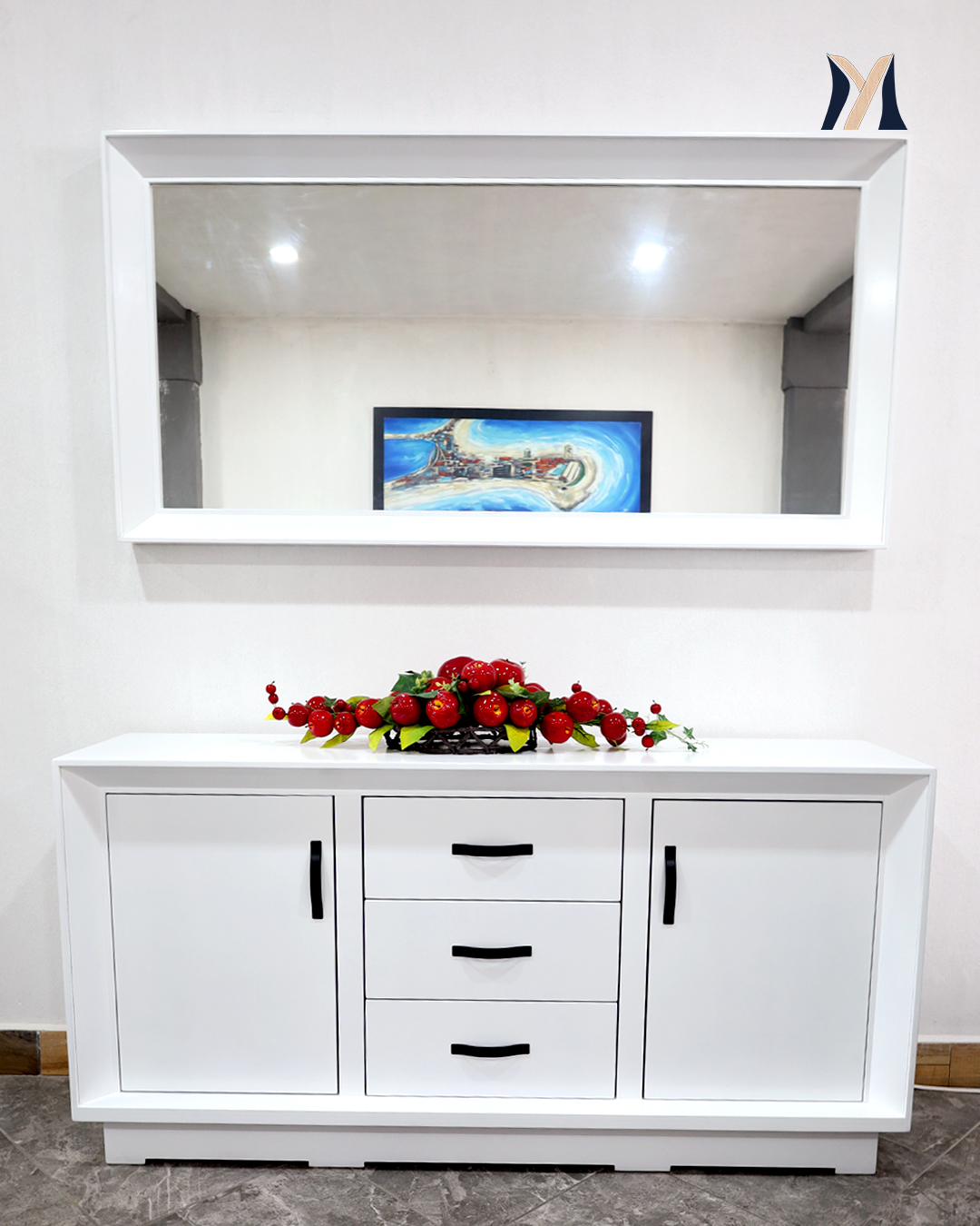 Comedor Venecia Blanco