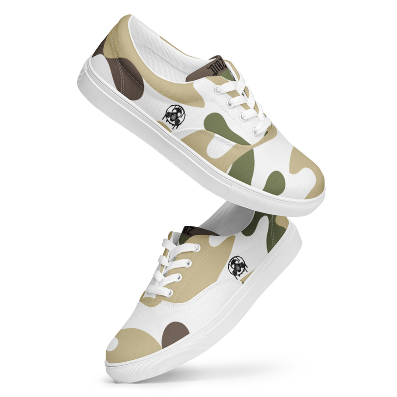 Men’s lace-up canvas shoes