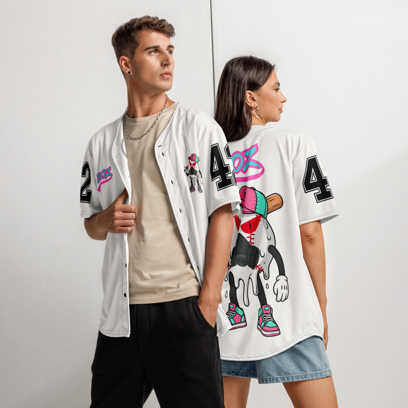 Camisa de Beisebol unissex