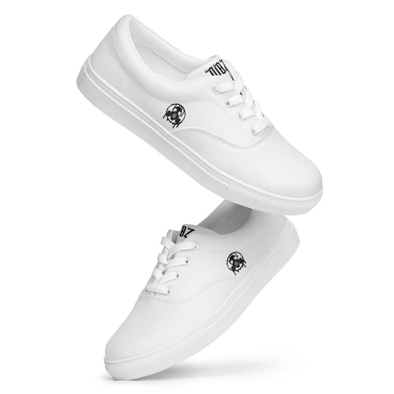 Men’s lace-up canvas shoes