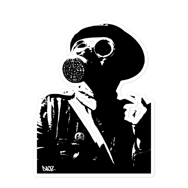 Bubble-free stickers