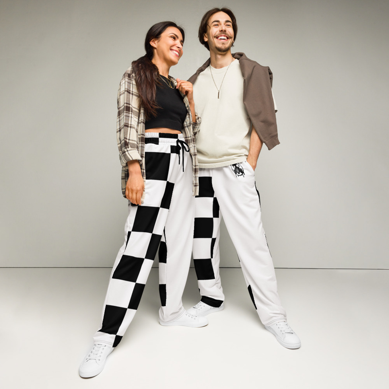 Calça Moletom Perna Larga Unissex