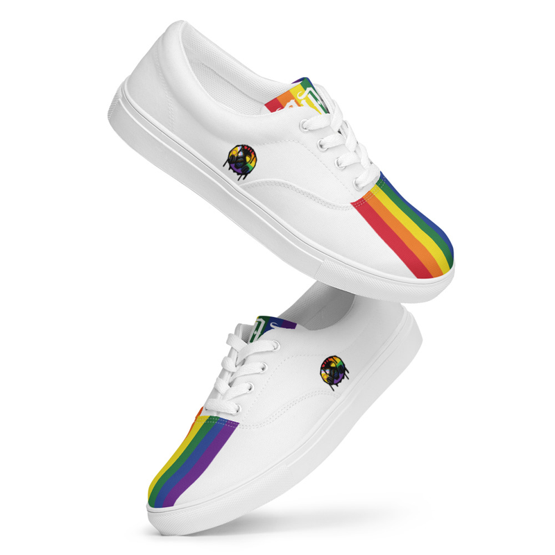 Men’s lace-up canvas shoes