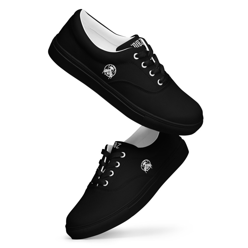 Men’s lace-up canvas shoes