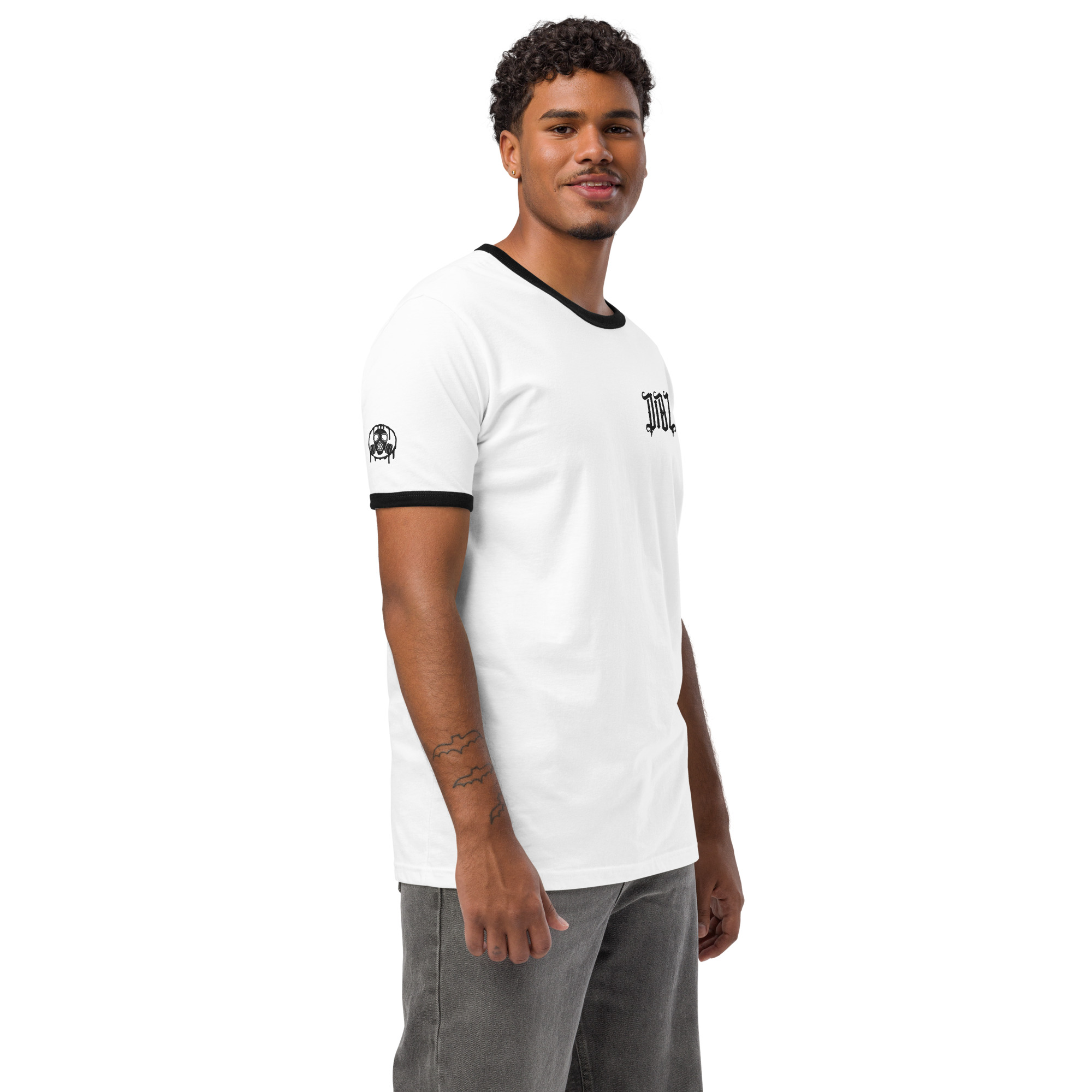 T-Shirt Ringer Unissex 