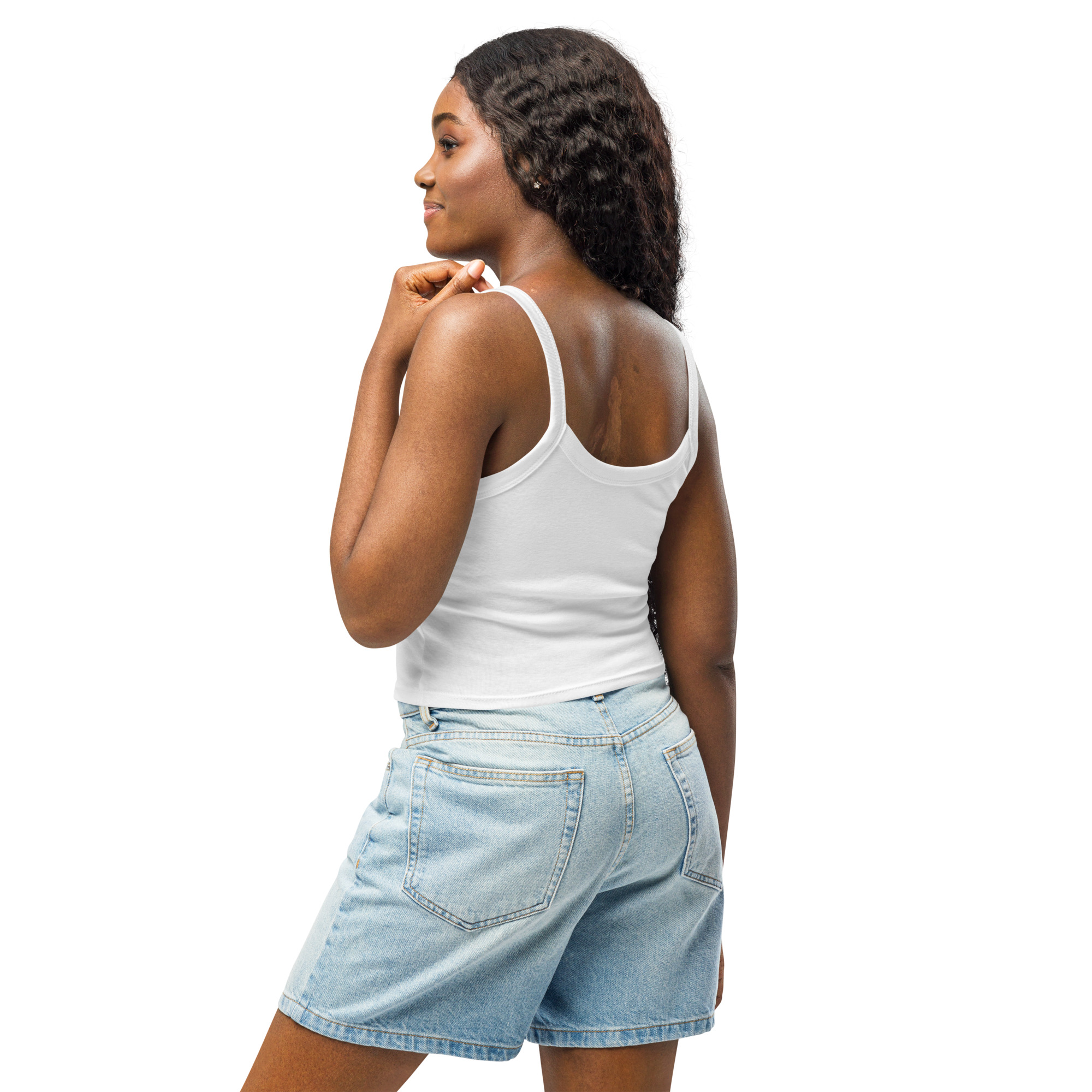 Regata feminina com micronervuras