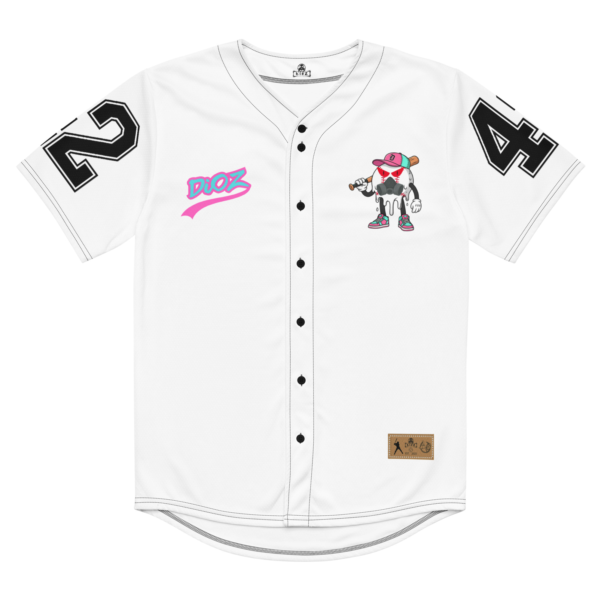 Camisa de Beisebol unissex