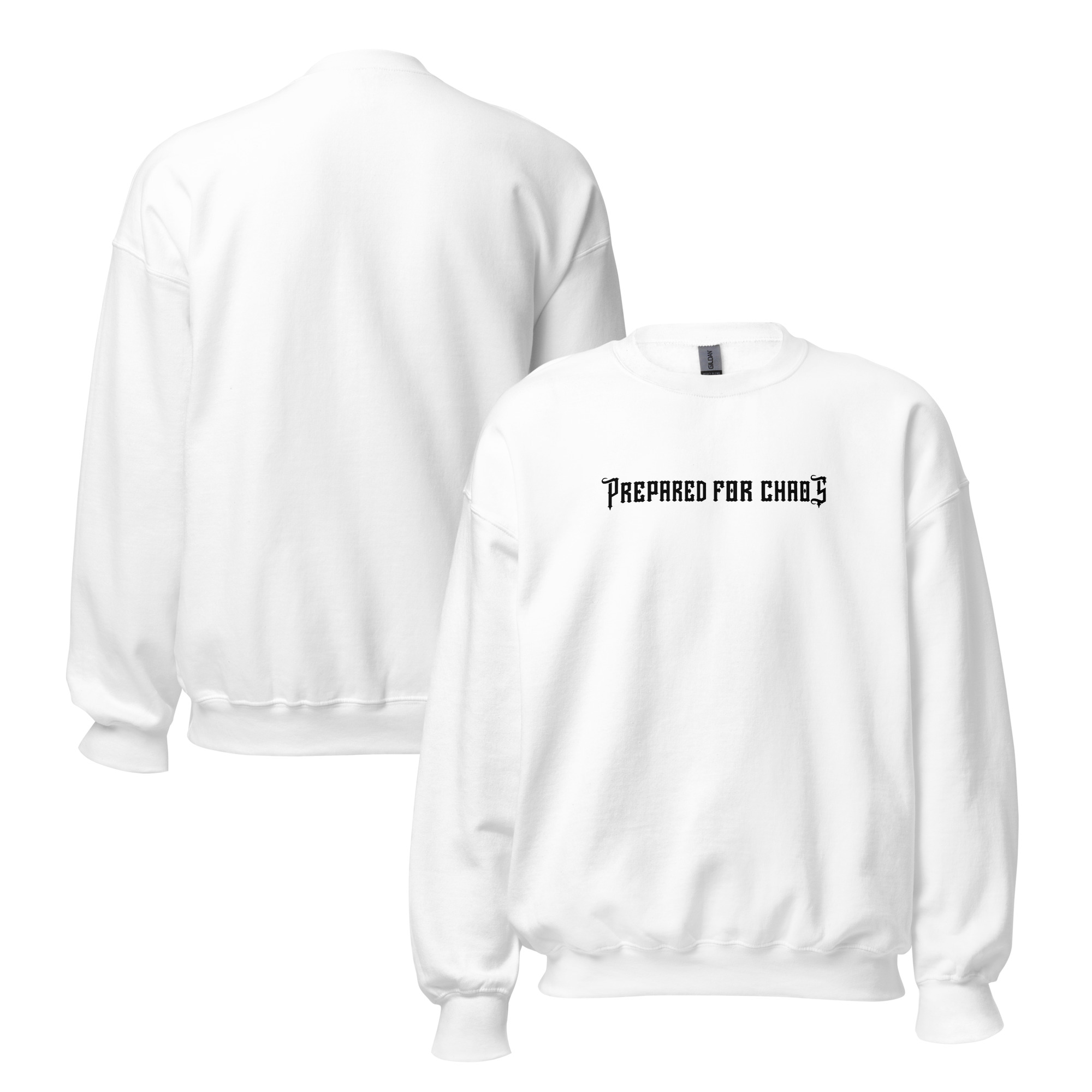 Moletom de gola redonda unissex