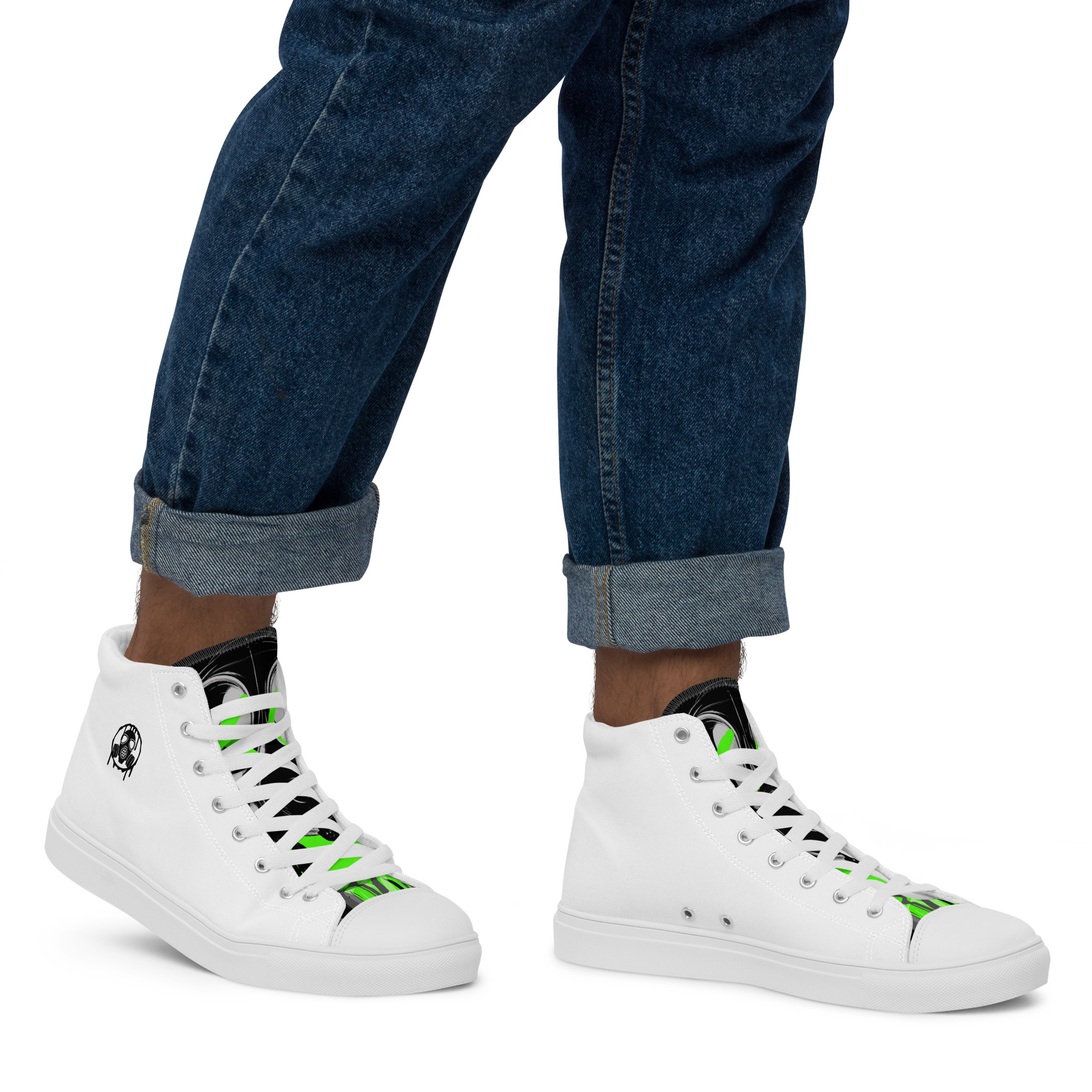  Tênis de lona cano alto masculino