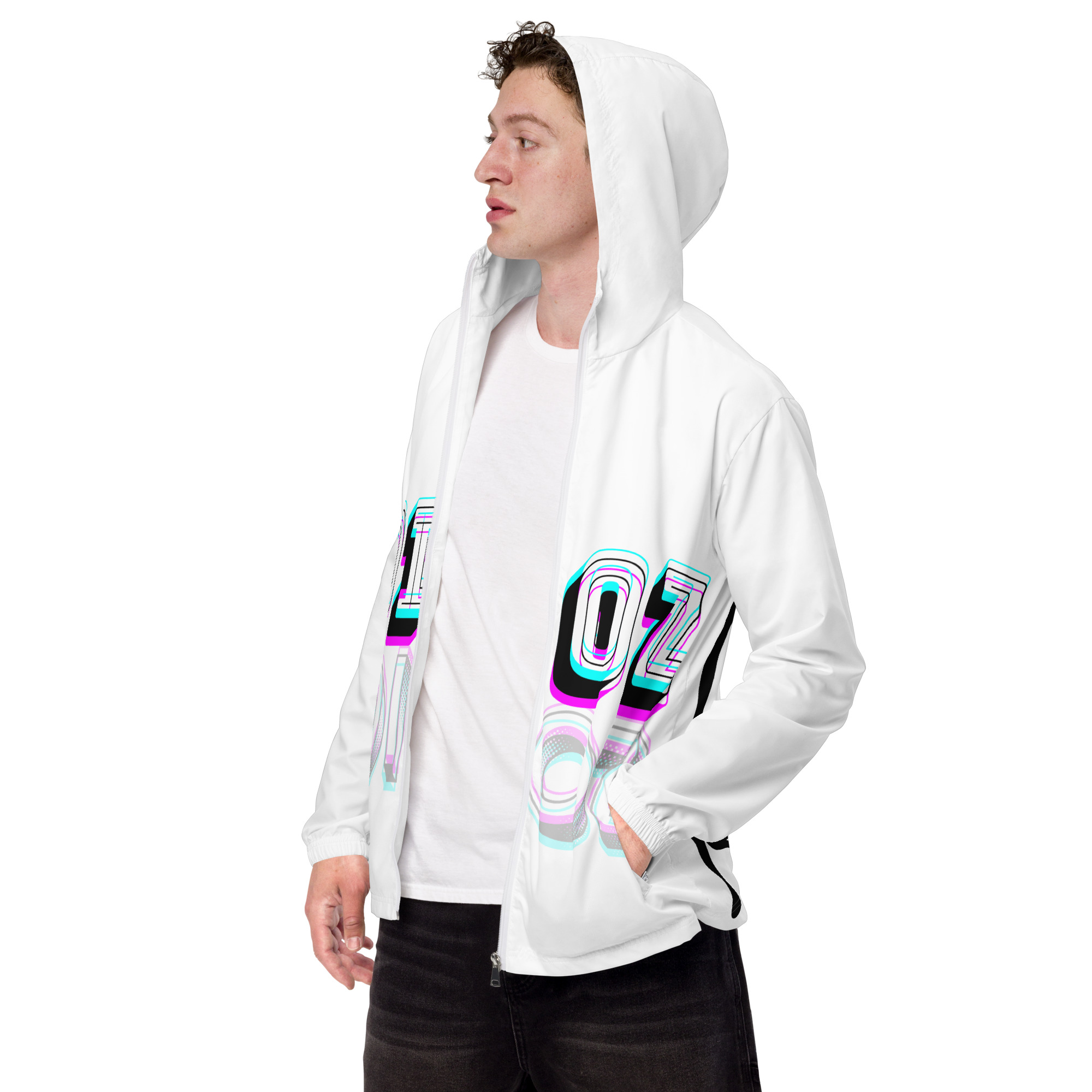 Corta-vento masculino