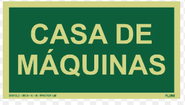 Placa Casa de Máquinas