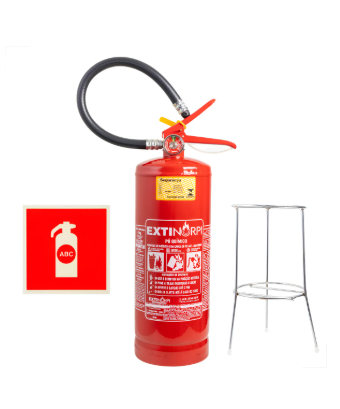 Extintor de incêndio ABC