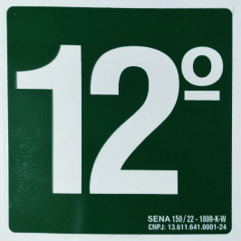 Placa 12°