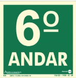 Placa 6º Andar