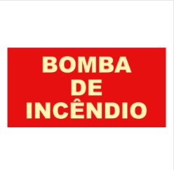 Placa Bomba de Incêndio