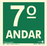 Placa 7º Andar