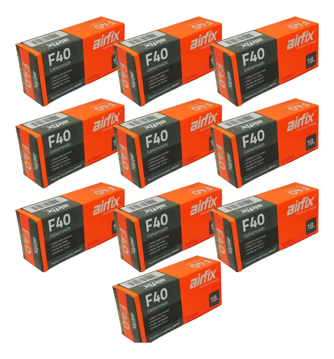 KIT 10 CAIXAS PINO F-40