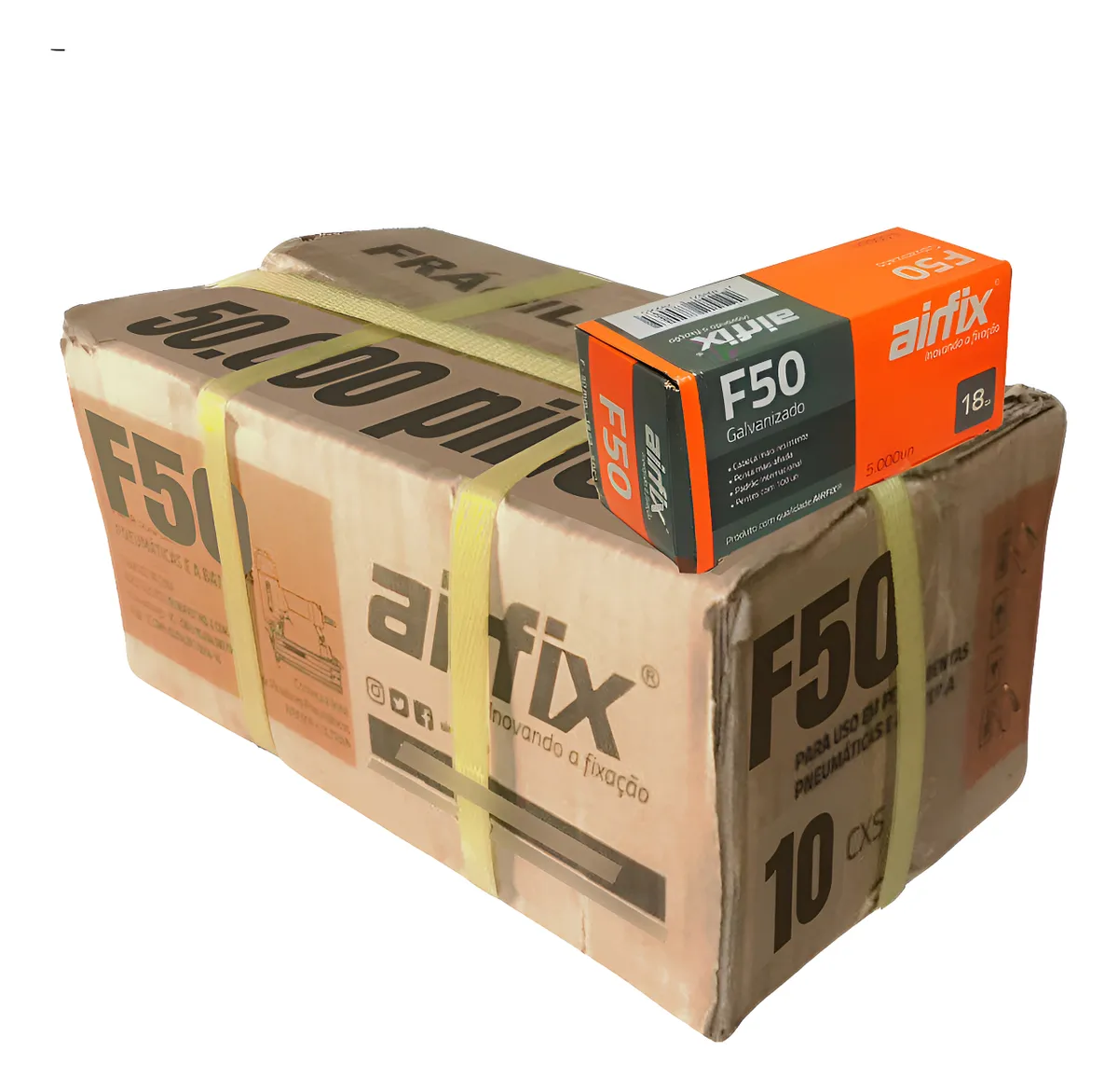 KIT 10 CAIXAS PINO F-50 