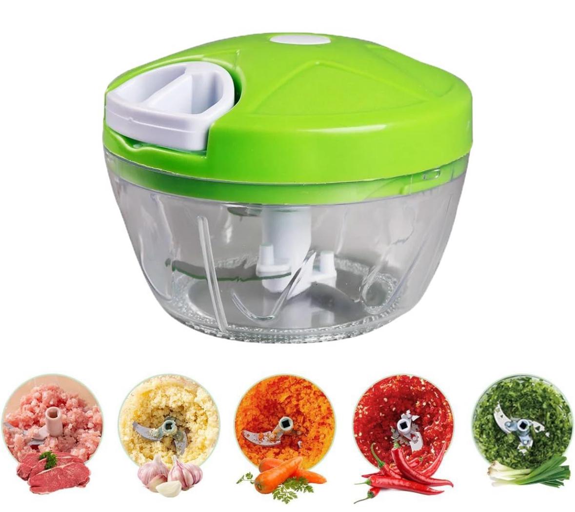 🔪 Picador Manual con Cuerda Retráctil – Precisión Rápida sin Electricidad