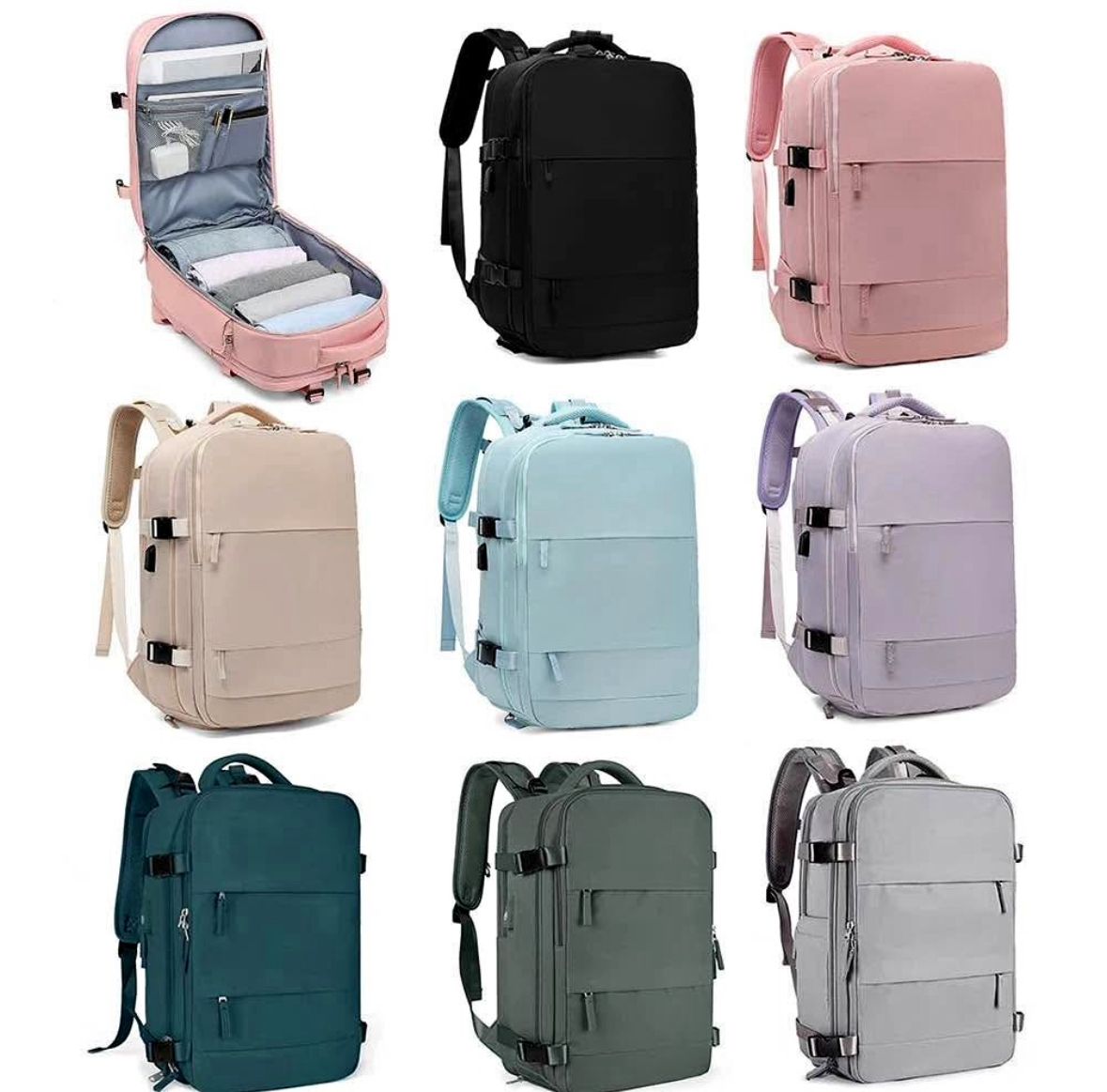 🎒 Mochila versátil de Viaje y Uso Diario – Diseño Funcional con Estilo para Todos los Gustos