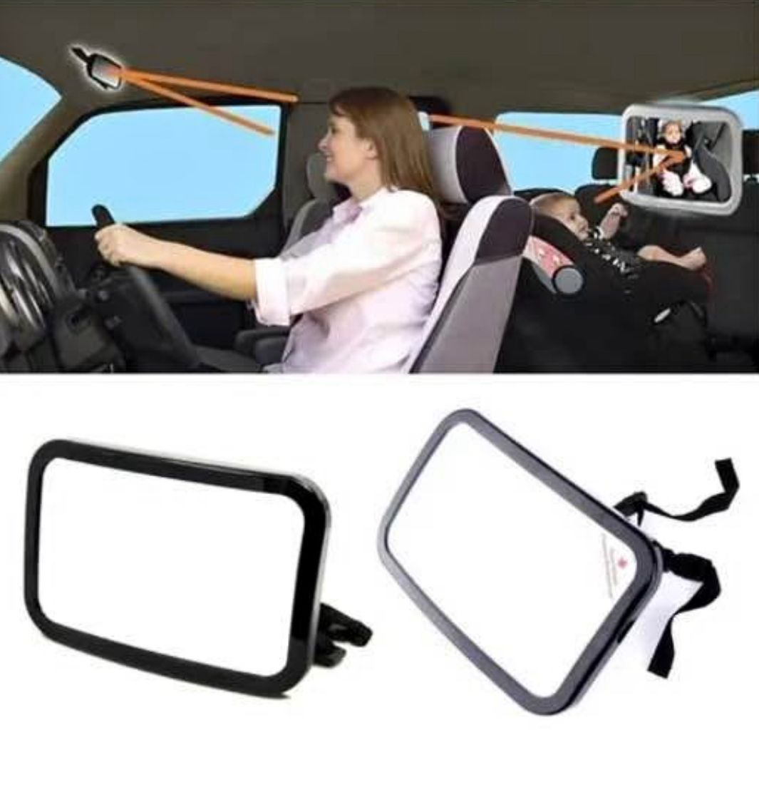 👶 Espejo Retrovisor para Bebé – Seguridad y Tranquilidad al Conducir
