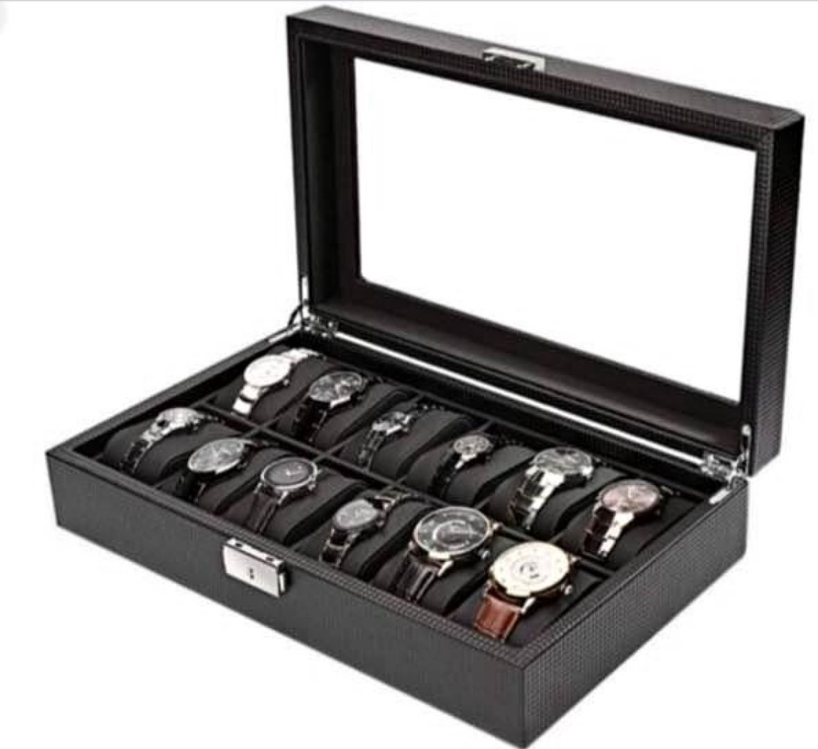 ⌚ Estuche Organizador para Relojes – Elegancia y Protección para tu Colección