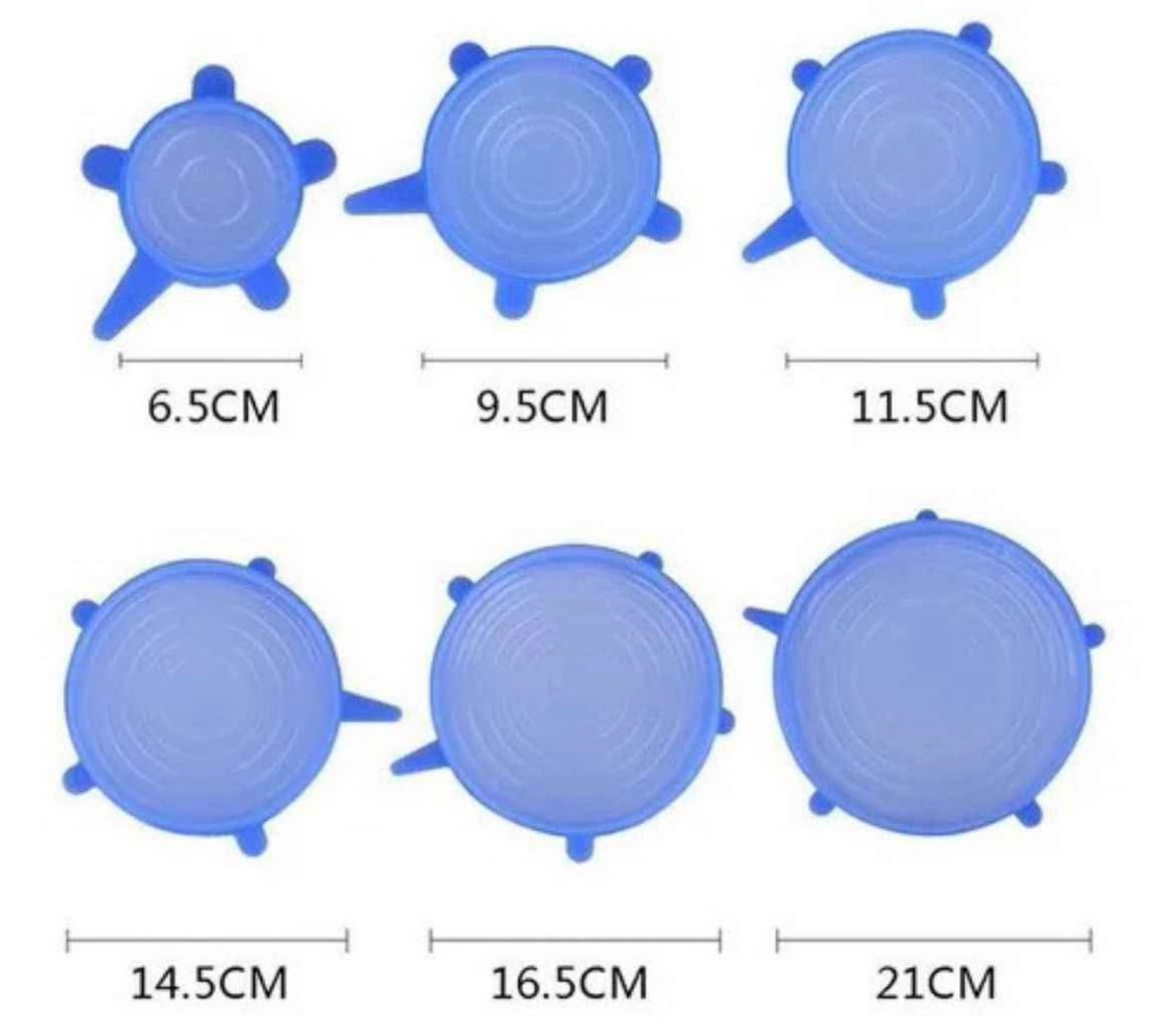 🥗 Tapas de Silicona Reutilizables – Conserva Frescura, Reduce Desperdicio