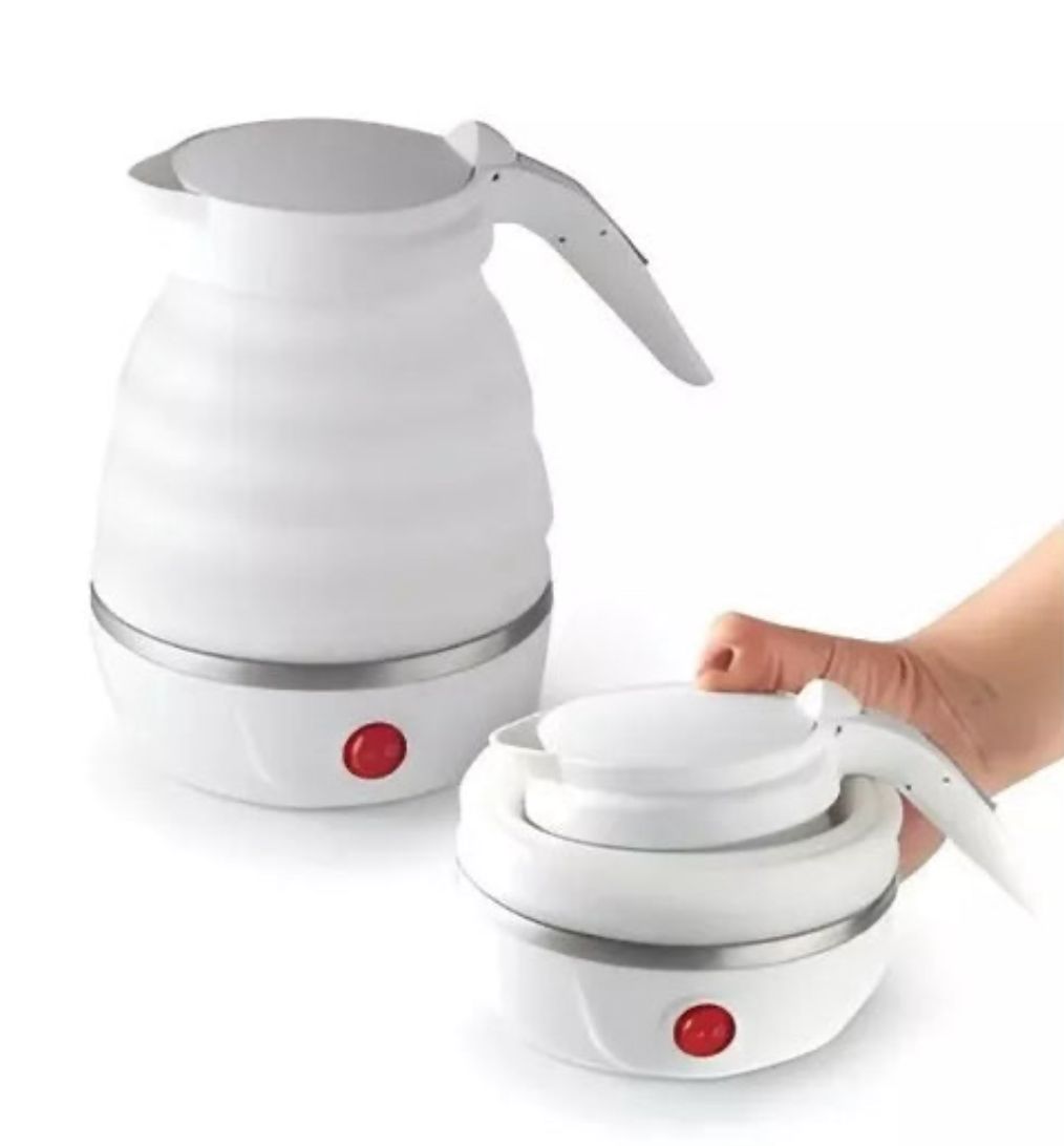 ⚡ Hervidor Eléctrico Plegable – Compacto, Práctico y Portátil