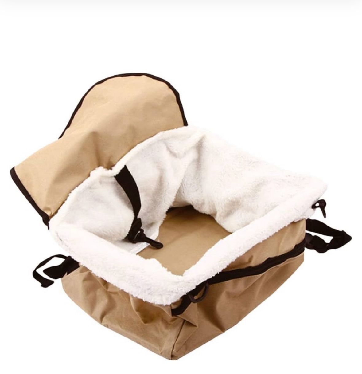 🐾 Asiento de Seguridad para Mascotas – Comodidad y Protección en Cada Viaje