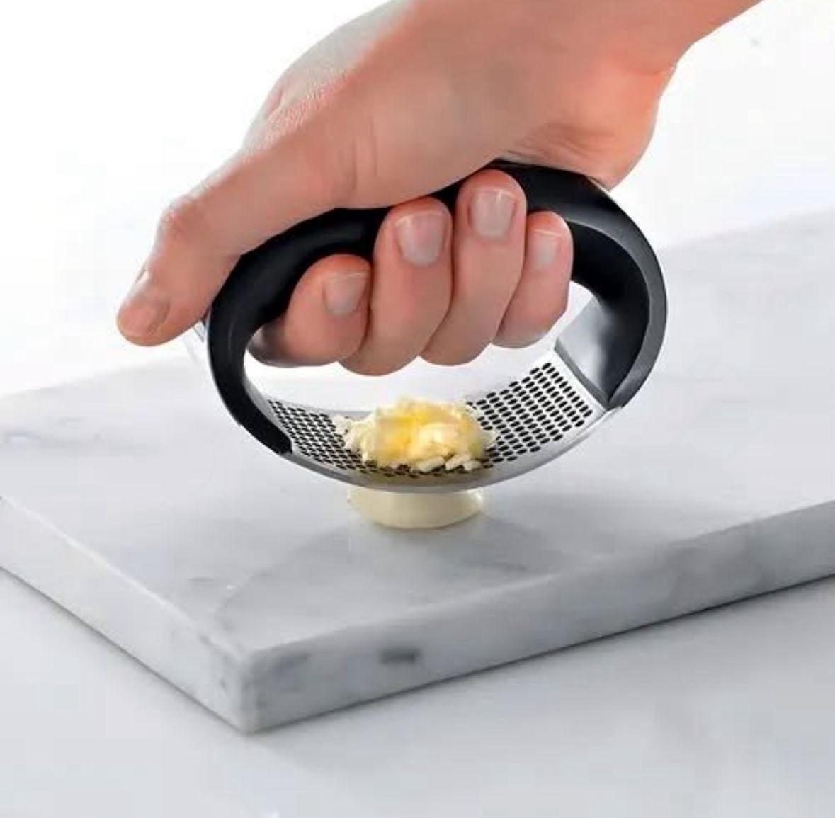 🧄 Prensador de Ajo Ergonómico – Sabor Intenso con Un Solo Movimiento