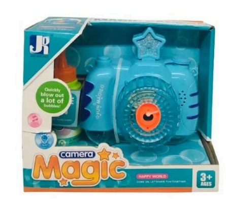 📸 Cámara Mágica de Burbujas “Magic Camera” – Diversión Instantánea con Estilo