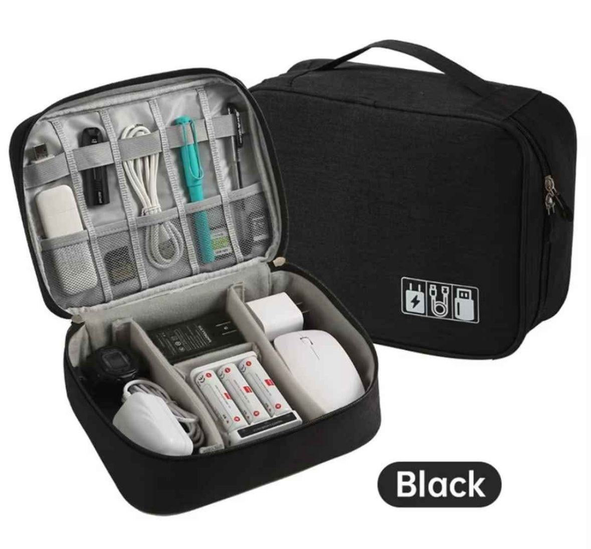 🔌 Organizador de Accesorios Electrónicos – Orden, Protección y Portabilidad