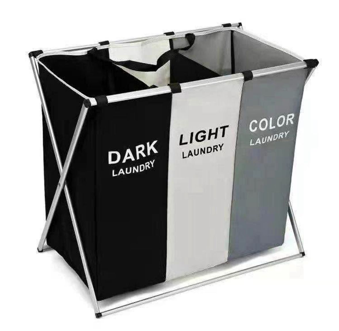 🧺 Clasificador de Ropa Triple – Organización para tu Lavado