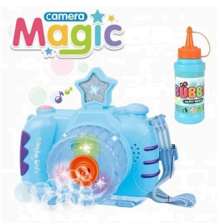 📸 Cámara Mágica de Burbujas “Magic Camera” – Diversión Instantánea con Estilo